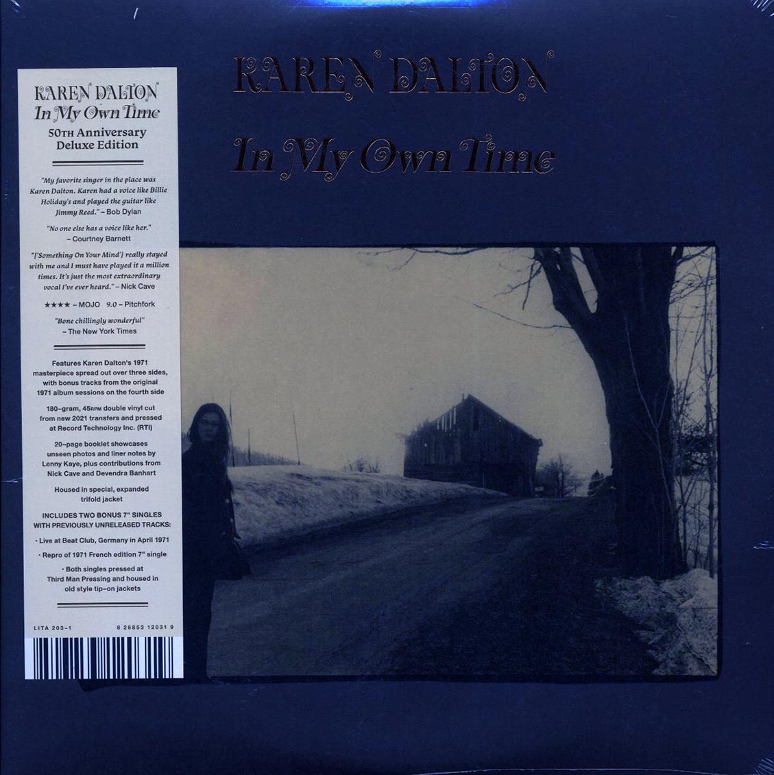 Karen Dalton - In My Own Time: 50th Anniversary Deluxe Edition (50th Anniv. Ed.) (+bonus tracks) (2xLP) (deluxe edition) (RTI press) (incl. 2 x bonus 45rpm records - Vinyl LP