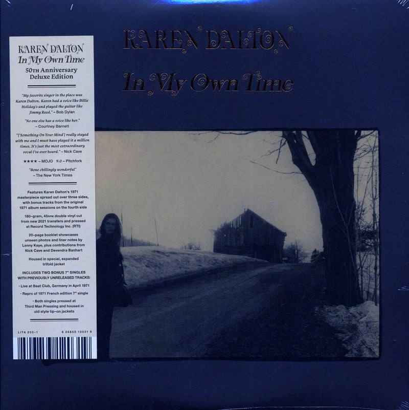 Karen Dalton - In My Own Time: 50th Anniversary Deluxe Edition (50th Anniv. Ed.) (+bonus tracks) (2xLP) (deluxe edition) (RTI press) (incl. 2 x bonus 45rpm records - Vinyl LP