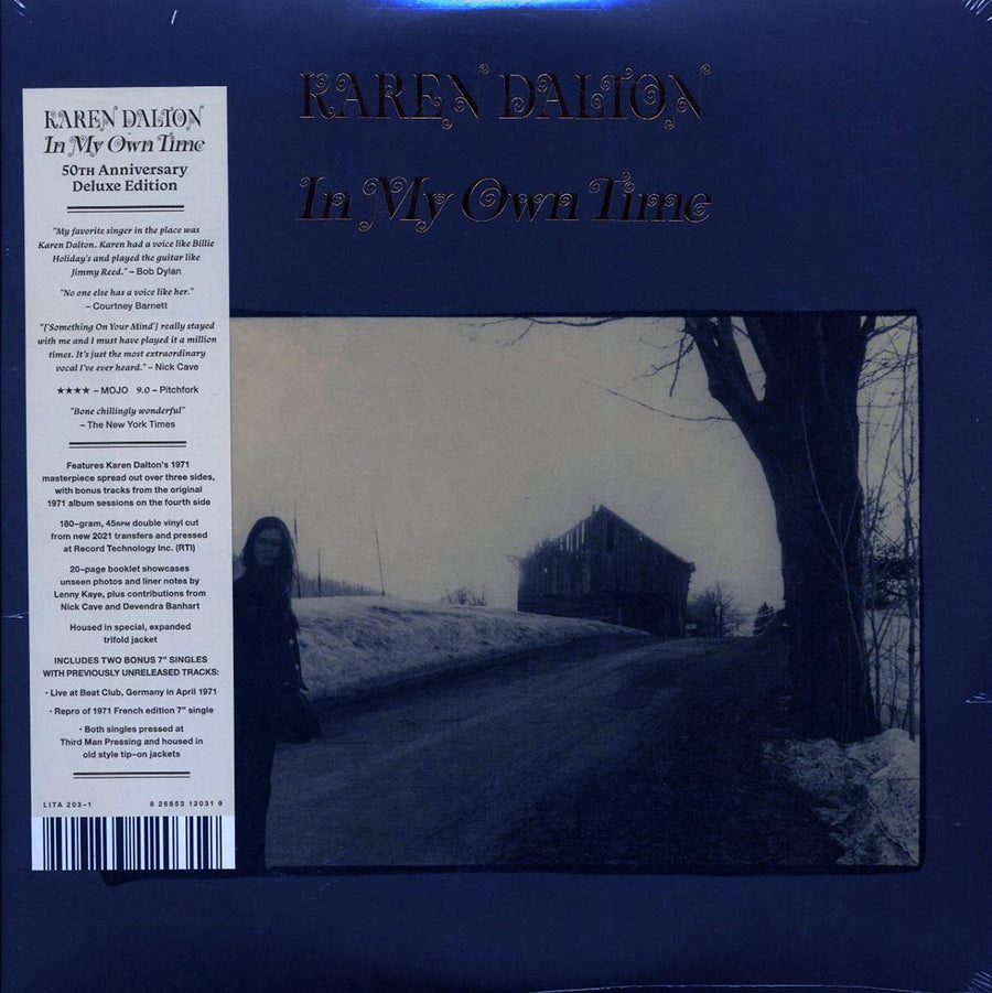 Karen Dalton - In My Own Time: 50th Anniversary Deluxe Edition (50th Anniv. Ed.) (+bonus tracks) (2xLP) (deluxe edition) (RTI press) (incl. 2 x bonus 45rpm records - Vinyl LP, LP