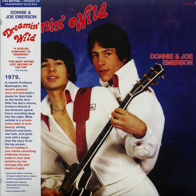 Donnie & Joe Emerson - Dreamin' Wild (ltd. ed.) (blue vinyl) (RTI press) - Vinyl LP