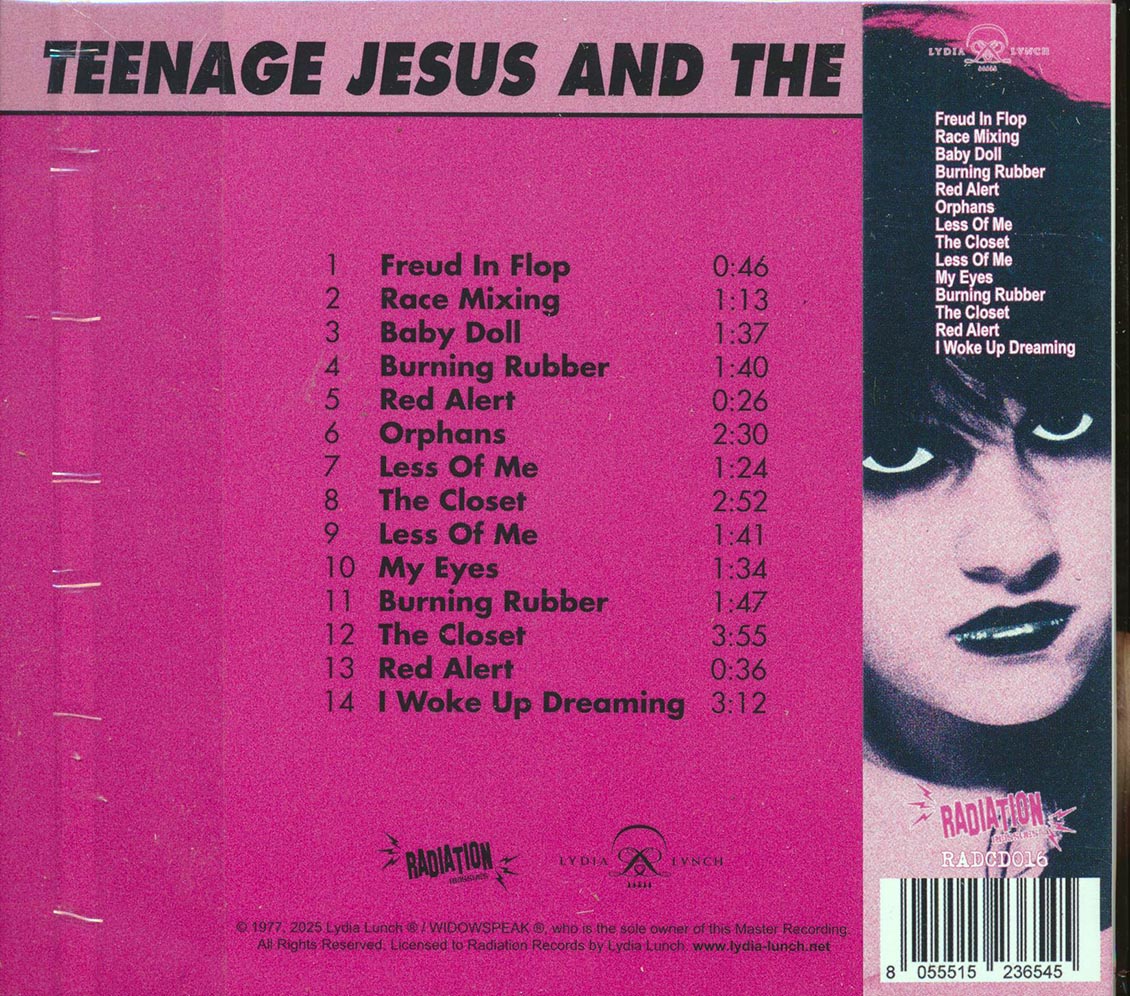 Teenage Jesus & The Jerks - Teenage Jesus & The Jerks - CD, CD