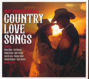 Patsy Cline, Jim Reeves, Johnny Cash, Dolly Parton, Loretta Lynn, Etc. - 40 Original Country Love Songs (40 tracks) (2xCD) - CD