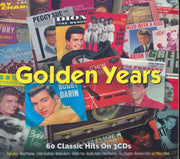 Sam Cooke, The Crystals, Buddy Holly, Elvis Presley, Etc. - Golden Years (60 tracks) (3xCD) (deluxe 4-fold digipak) - CD