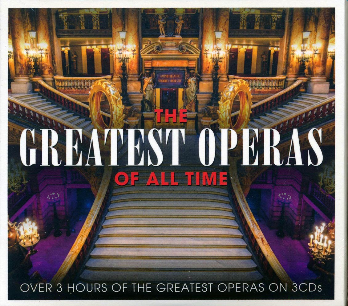 Various - The Greatest Operas Of All Time (60 tracks) (3xCD) (deluxe 4-fold digipak) - CD