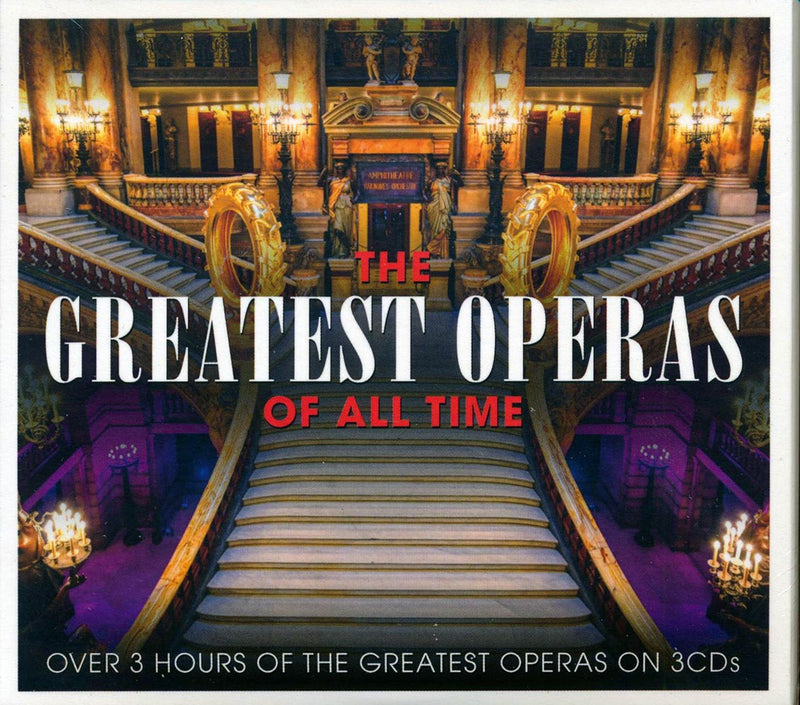 Various - The Greatest Operas Of All Time (60 tracks) (3xCD) (deluxe 4-fold digipak) - CD