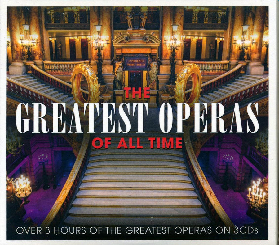 Various - The Greatest Operas Of All Time (60 tracks) (3xCD) (deluxe 4-fold digipak) - CD, CD