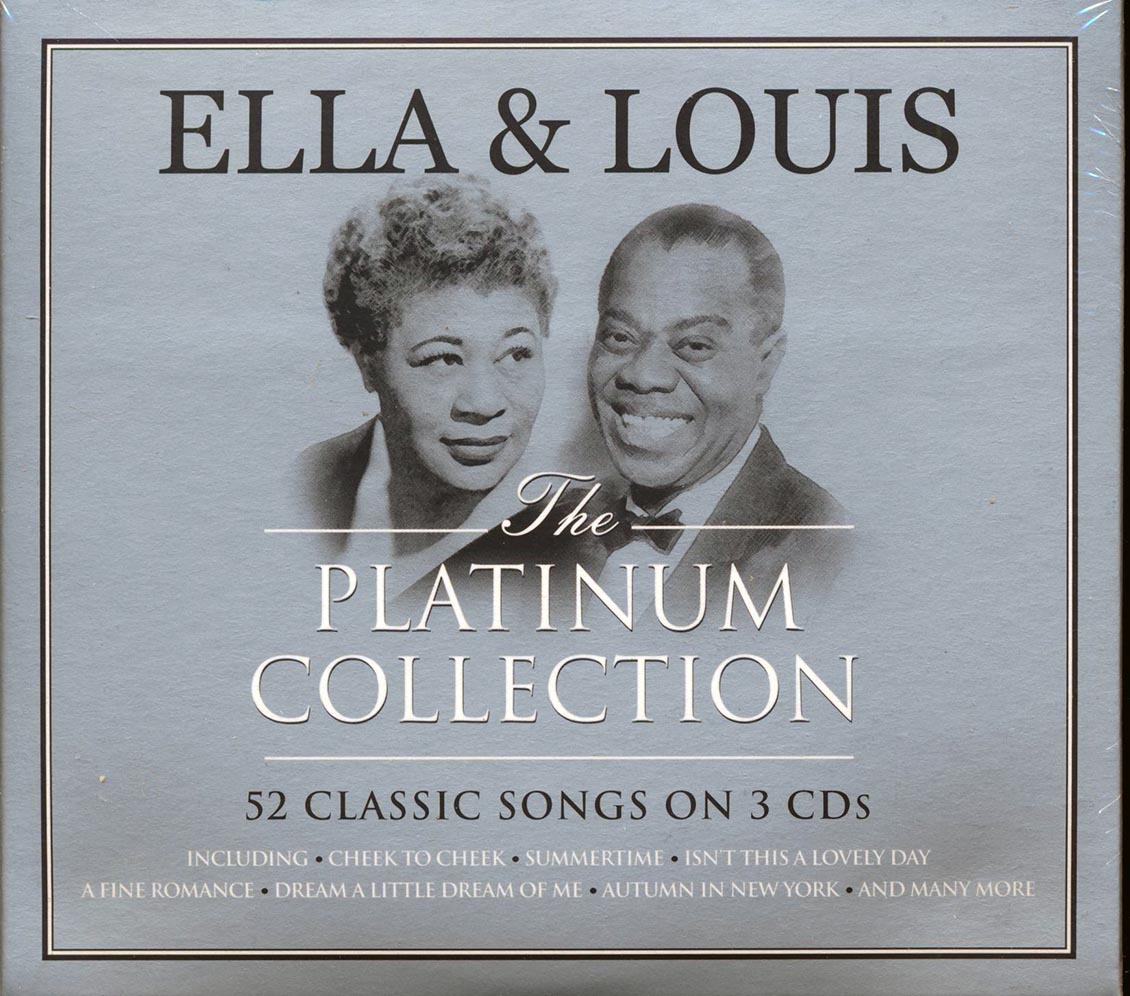Ella Fitzgerald, Louis Armstrong - The Platinum Collection (52 tracks) (3xCD) (deluxe 4-fold digipak) - CD