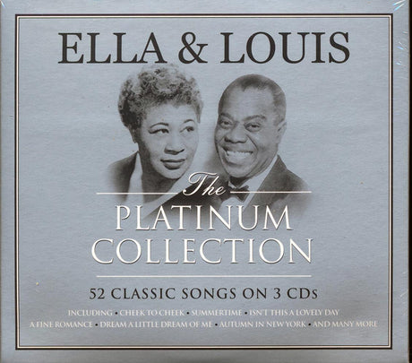 Ella Fitzgerald, Louis Armstrong - The Platinum Collection (52 tracks) (3xCD) (deluxe 4-fold digipak) - CD, CD