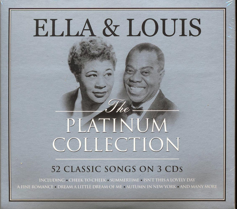 Ella Fitzgerald, Louis Armstrong - The Platinum Collection (52 tracks) (3xCD) (deluxe 4-fold digipak) - CD