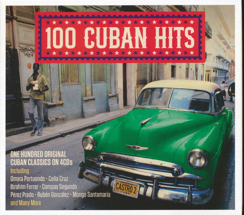 Celia Cruz, Compay Segundo, Perez Prado, Mongo Santamaria - 100 Cuban Hits (100 tracks) (4xCD) (deluxe 4-fold digipak) - CD