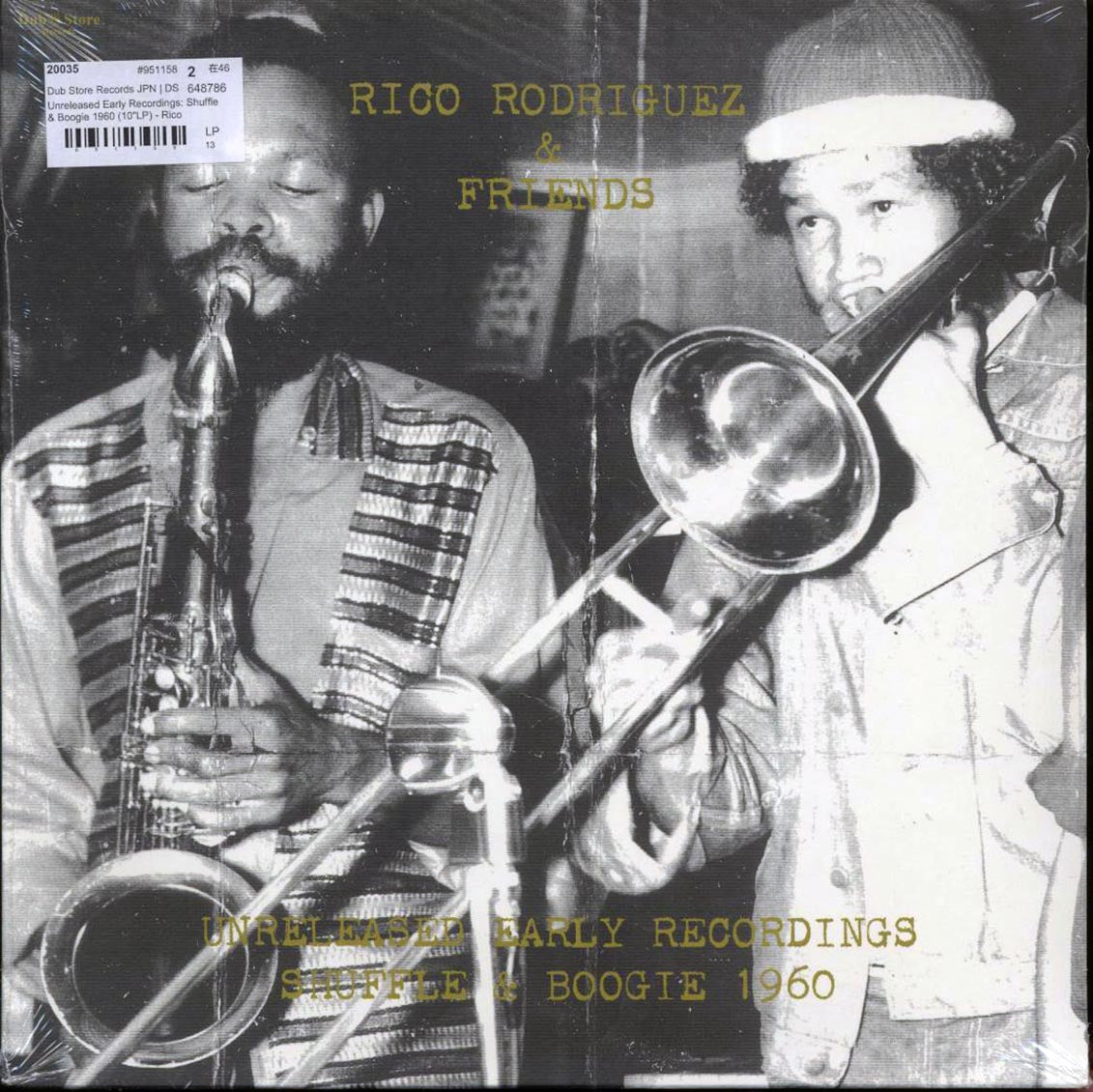Rico Rodriguez, Hortense Ellis, Federal Singers, Herman Hersang - Unreleased Early Recordings: Shuffle Boogie 1960 (Japan press) - Vinyl LP