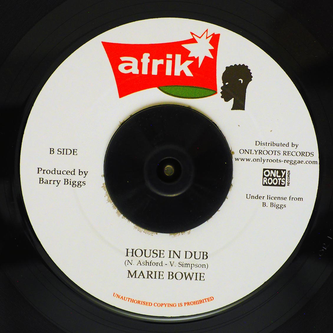 Marie Bowie - It's My House  /  House In Dub - 7", 7"