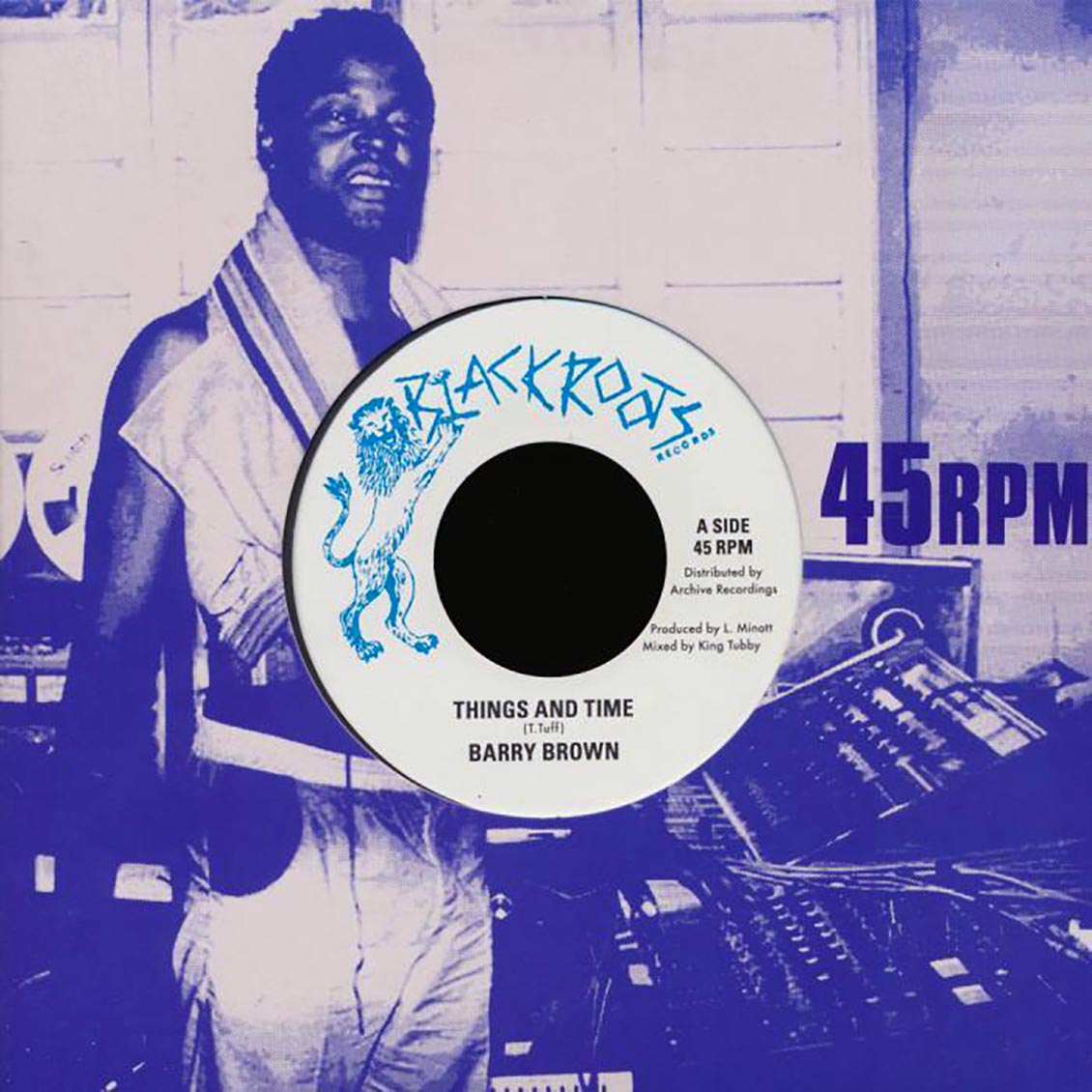 Barry Brown - Things And Time  /  Black Roots Players - Things Dub - 7"