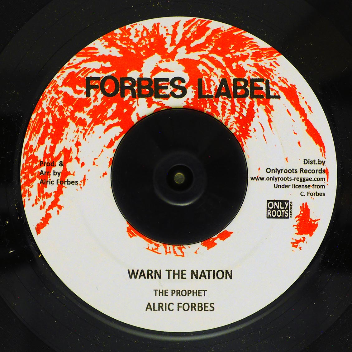 Alric Forbes - Warn The Nation  /  Warn Dub - 7"