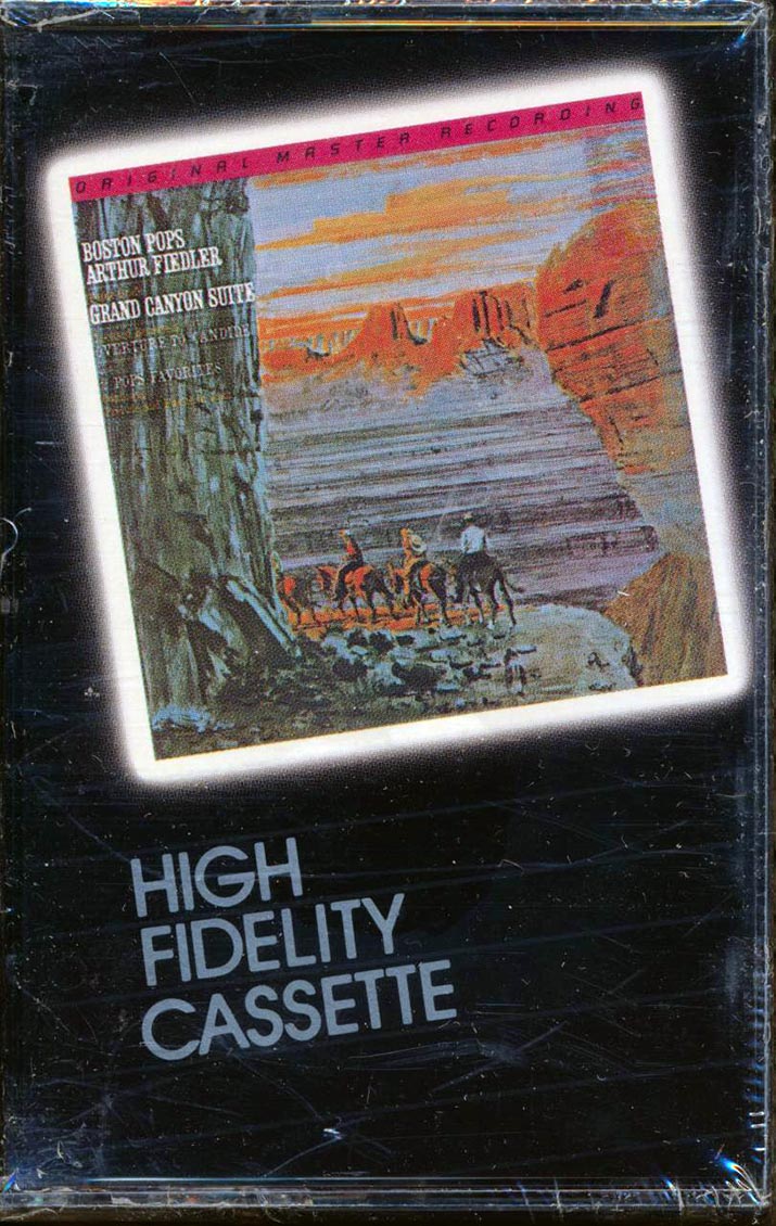 Grofe, Bernstein, Boston Pops, Arthur Fiedler - Grand Canyon Suite, Overture To "Candide", Odalisque, Prelude And Fugue In Jazz - TAPE