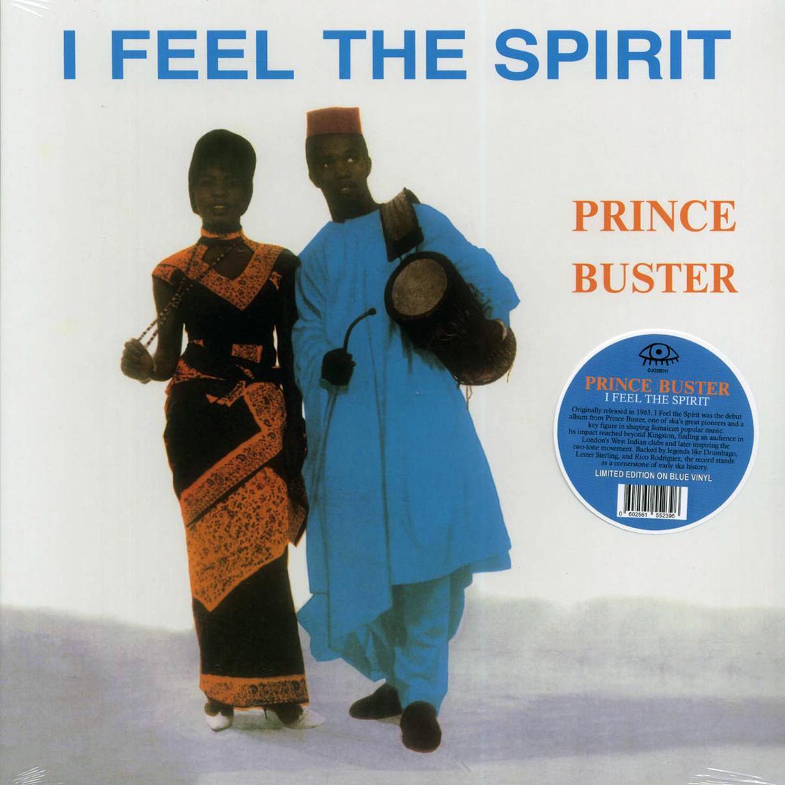 Prince Buster - I Feel The Spirit (ltd. ed.) (blue vinyl) - Vinyl LP