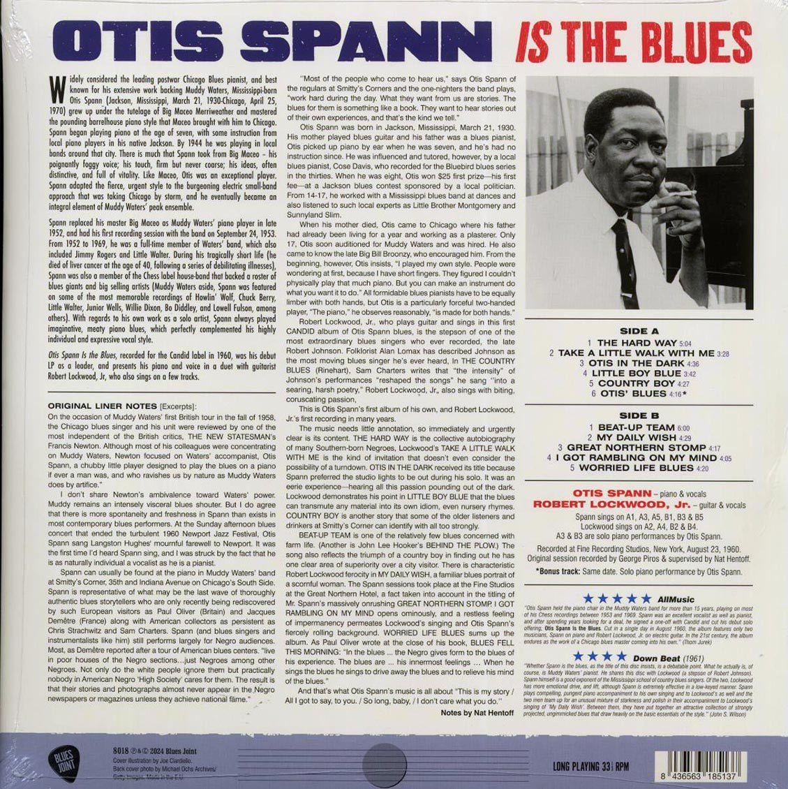 Otis Spann - Otis Spann Is The Blues (+bonus track) (180g) - Vinyl LP, LP