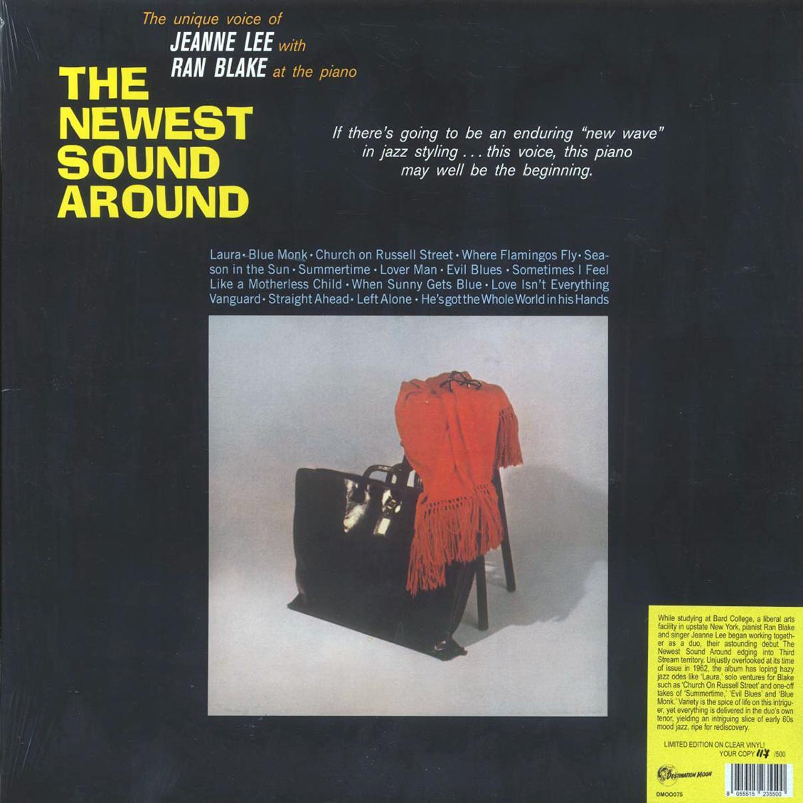 Jeanne Lee, Ran Blake - The Newest Sound Around (ltd. 500 copies made) (clear vinyl) - Vinyl LP