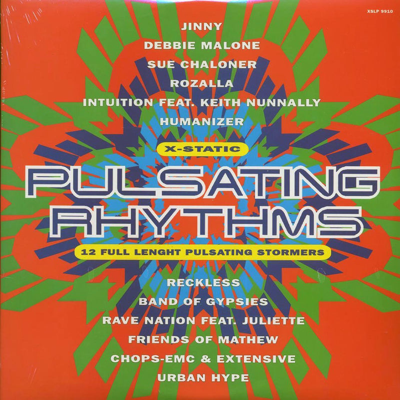 Jinny, Debby Malone, Rave Nation, Humanizer, Urban Hype, Etc. - Pulsating Rhythms (ORIGINAL 1993 PRESS) (orig. press) (2xLP) - Vinyl LP
