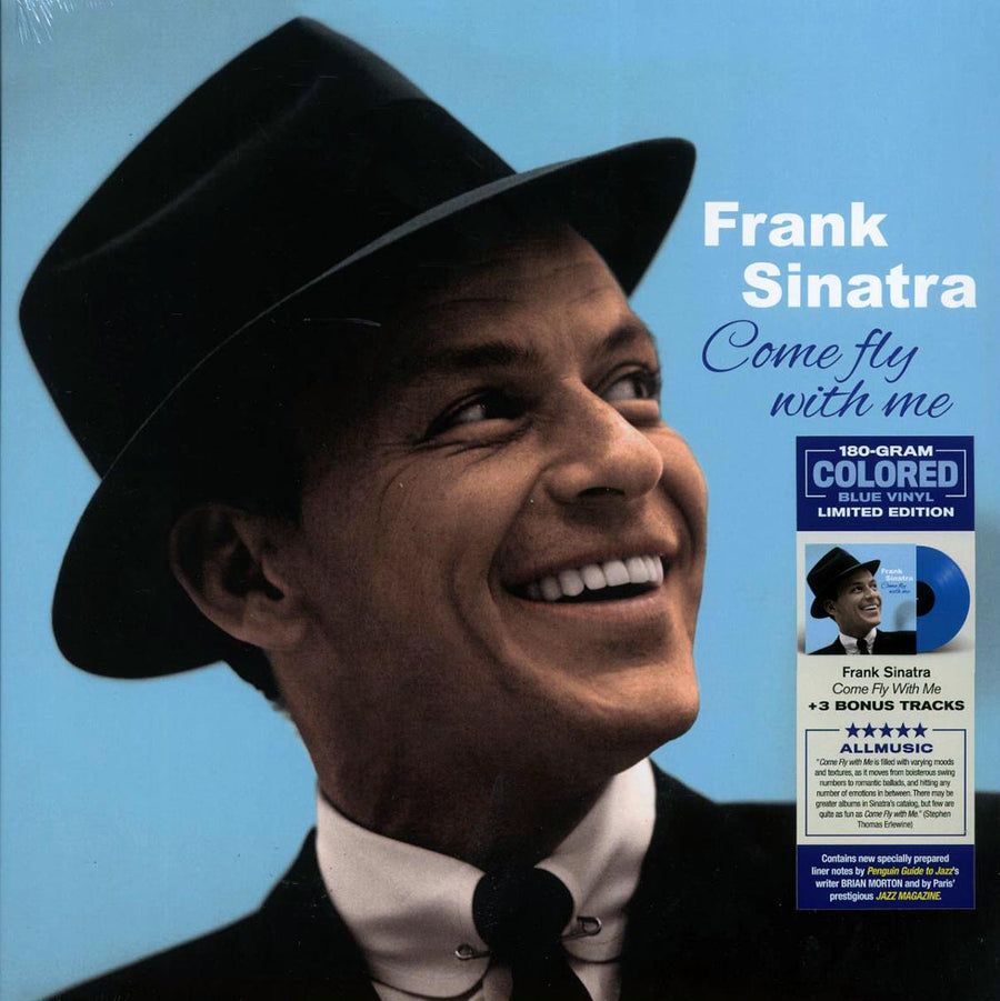 Frank Sinatra - Come Fly With Me (+3 bonus tracks) (180g) (blue vinyl) - Vinyl LP, LP