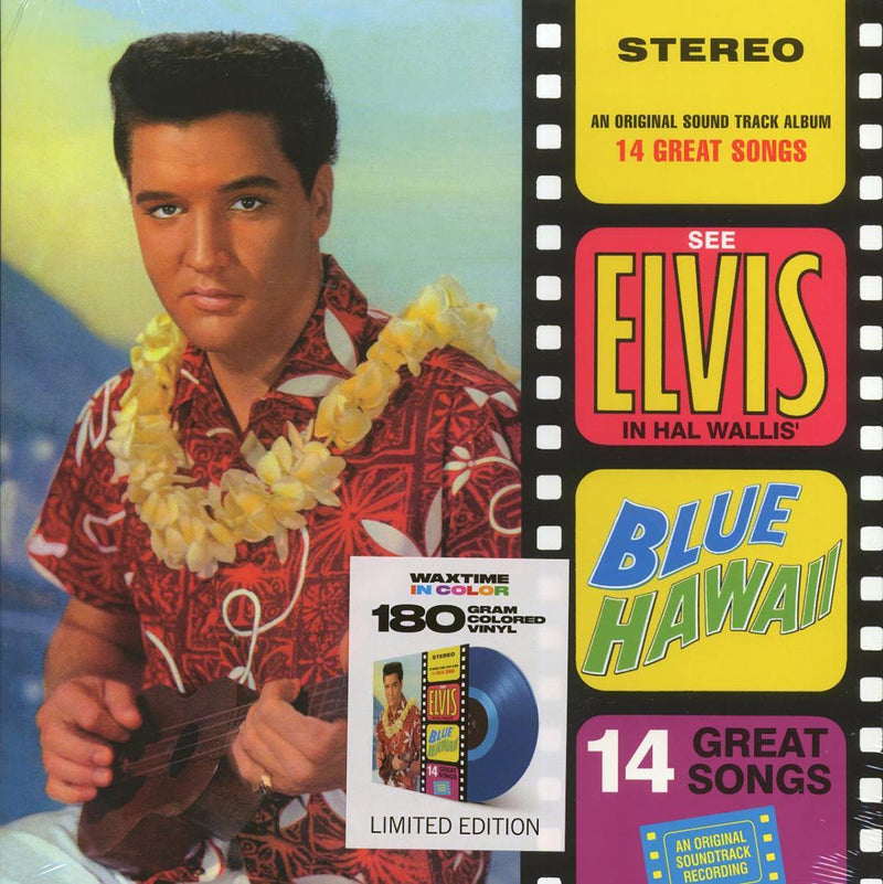 Elvis Presley - Blue Hawaii (+bonus track) (180g) (blue vinyl) - Vinyl LP