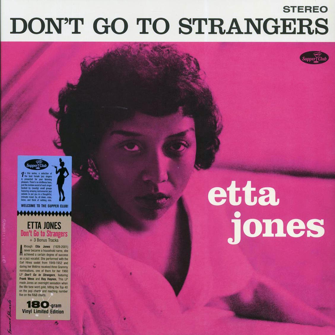 Etta Jones - Don't Go To Strangers (+3 bonus tracks) (180g) - Vinyl LP