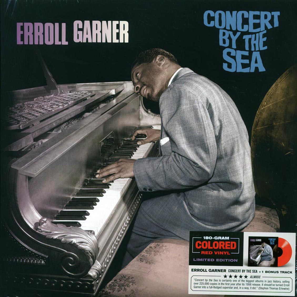 Erroll Garner - Concert By The Sea (+bonus track) (180g) (red vinyl) - Vinyl LP