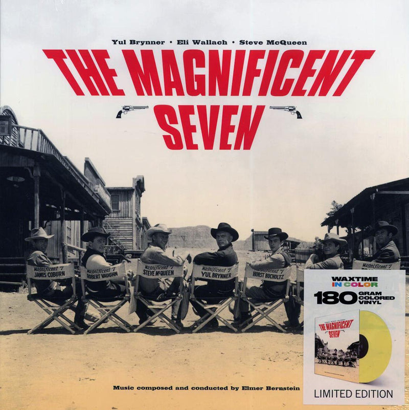 Elmer Bernstein - The Magnificent Seven (180g) (yellow vinyl) - Vinyl LP
