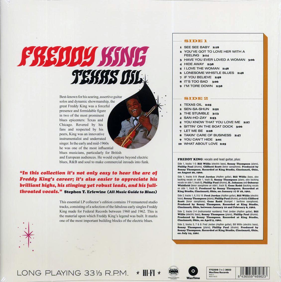 Freddie King - Texas Oil: Federal Recordings 1960-1962 (ltd. ed.) (180g) - Vinyl LP, LP