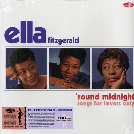 Ella Fitzgerald - 'Round Midnight: Songs For Lovers Only (180g) - Vinyl LP, LP