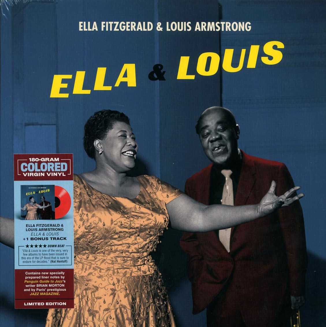 Ella Fitzgerald, Louis Armstrong - Ella & Louis (+bonus track) (180g) (red vinyl) - Vinyl LP