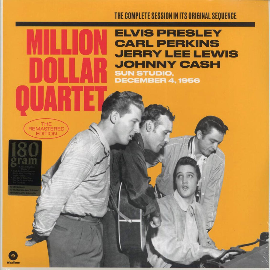 Elvis Presley, Carl Perkins, Jerry Lee Lewis, Johnny Cash - Million Dollar Quartet: The Complete Session In Its Original Sequence (47 tracks) (2xLP) (180g) - Vinyl LP, LP