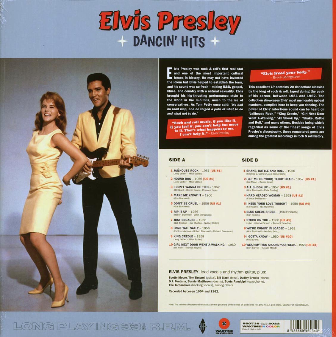 Elvis Presley - Dancin' Hits (20 tracks) (ltd. ed.) (180g) (red vinyl) - Vinyl LP, LP