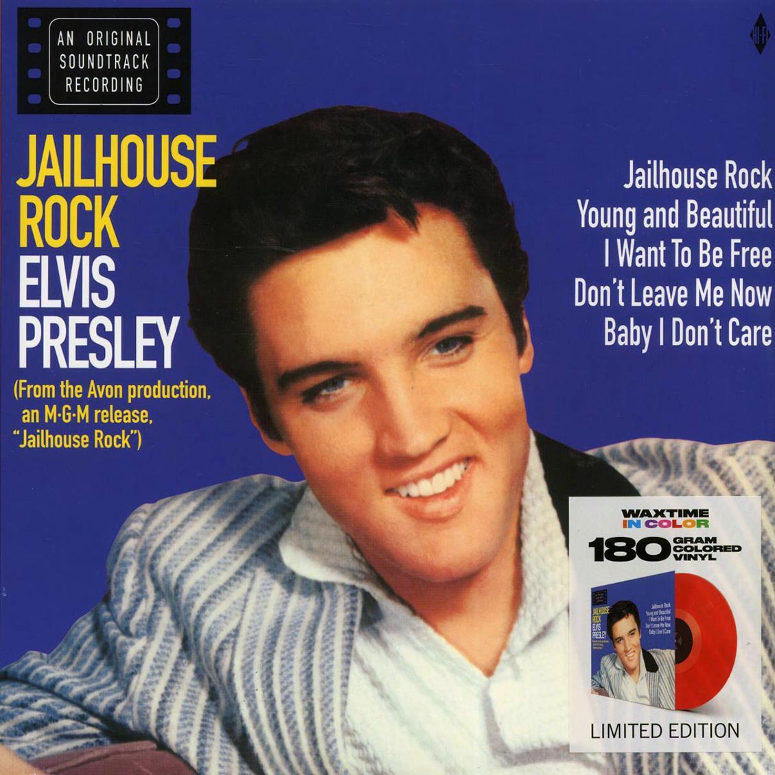 Elvis Presley - Jailhouse Rock (+4 bonus tracks) (180g) (red vinyl) - Vinyl LP
