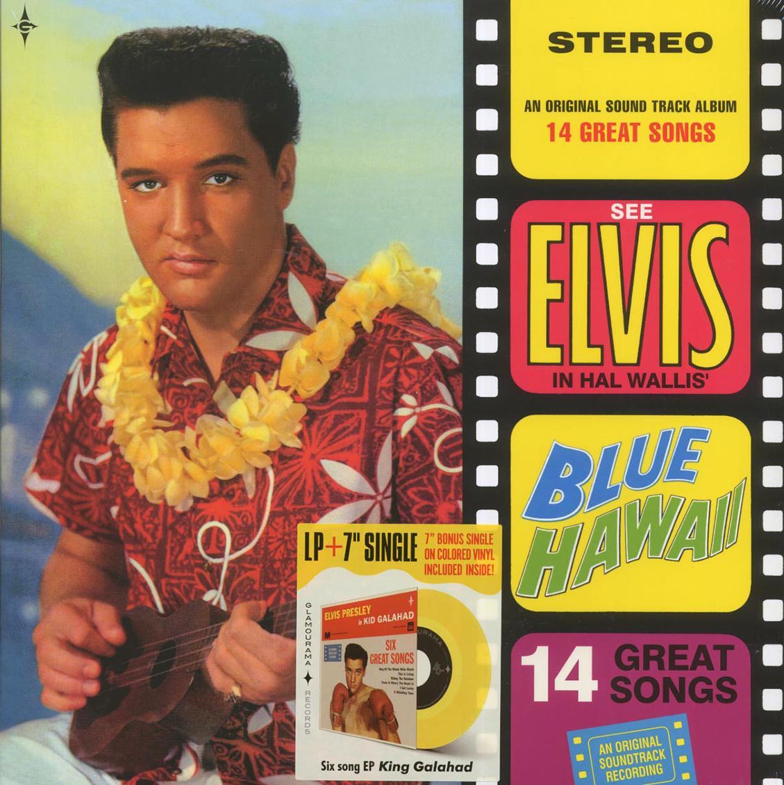 Elvis Presley - Blue Hawaii (+7 bonus tracks) (180g) (incl. a bonus 45rpm vinyl) - Vinyl LP
