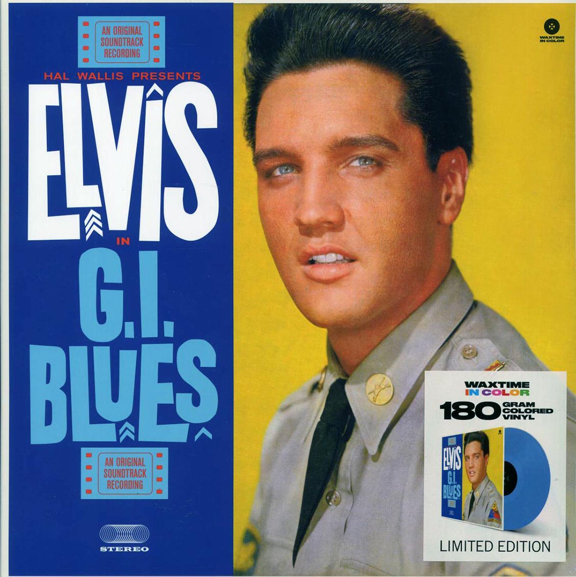 Elvis Presley - GI Blues (+4 bonus tracks) (ltd. ed.) (180g) (blue vinyl) - Vinyl LP
