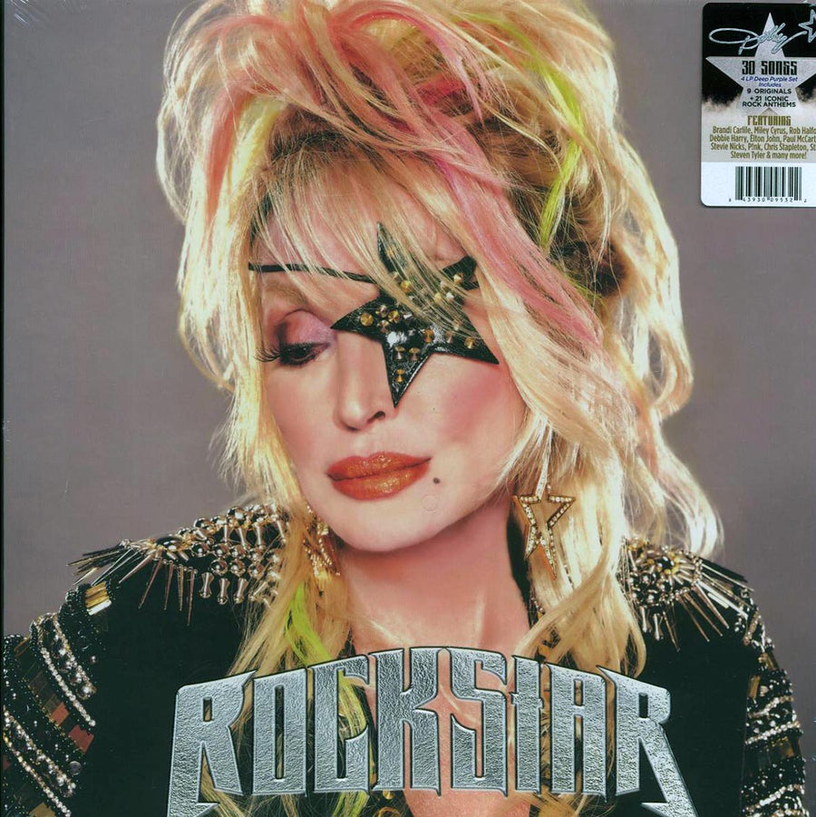 Dolly Parton, Stevie Nicks, Miley Cyrus, Brandi Carlile, Paul McCartney, Etc. - Rockstar Box Set (4xLP) (box set) (deep purple vinyl) - Vinyl LP, LP