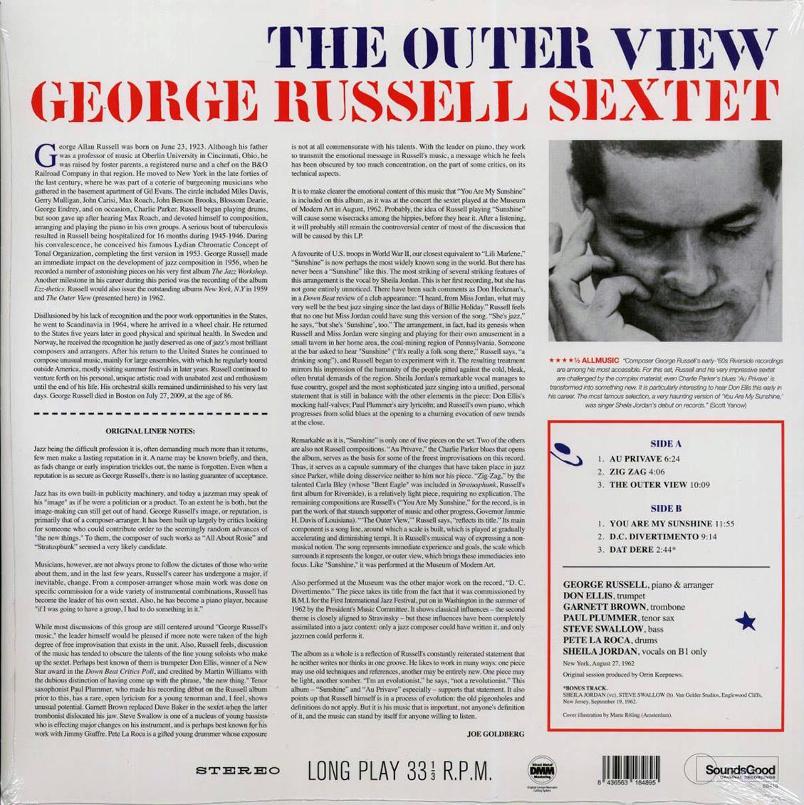 George Russell - The Outer View (+bonus track) (180g) - Vinyl LP, LP