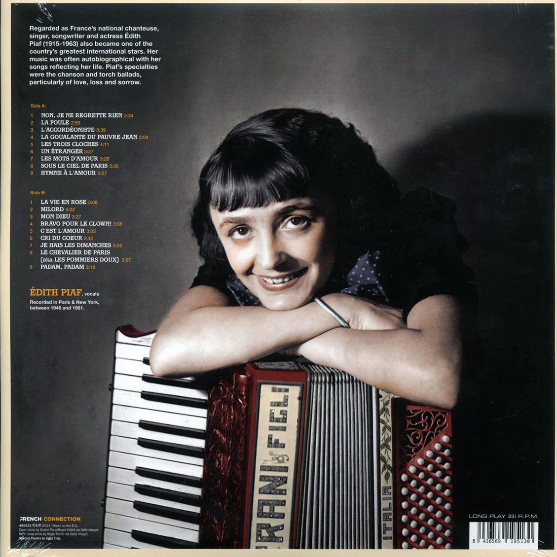 Edith Piaf - L'Essentiel (ltd. ed.) (180g) - Vinyl LP, LP