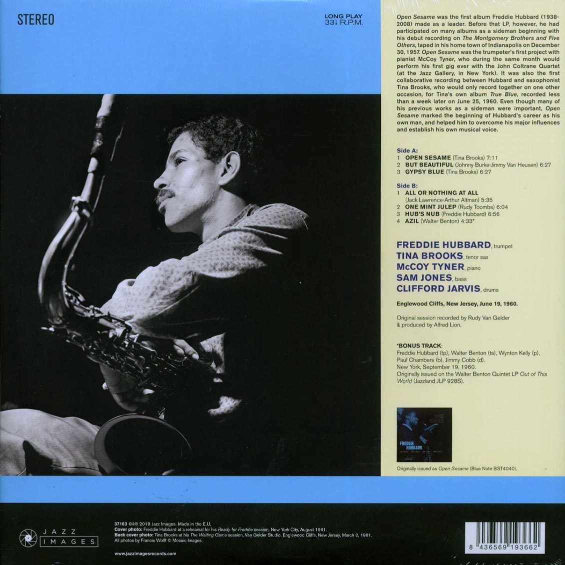 Freddie Hubbard - Open Sesame (+bonus track) (ltd. ed.) (180g) - Vinyl LP, LP