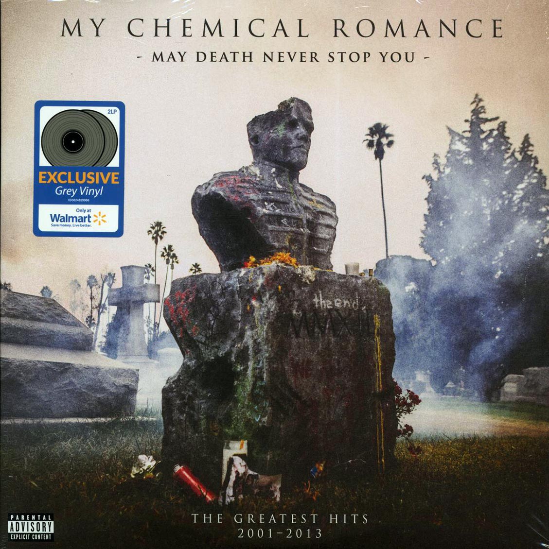 My Chemical Romance - May Death Never Stop You (2xLP) (grey vinyl) - Vinyl LP