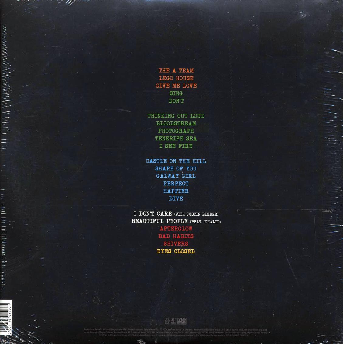 Ed Sheeran - +-=÷×: Tour Collection (2xLP) - Vinyl LP, LP