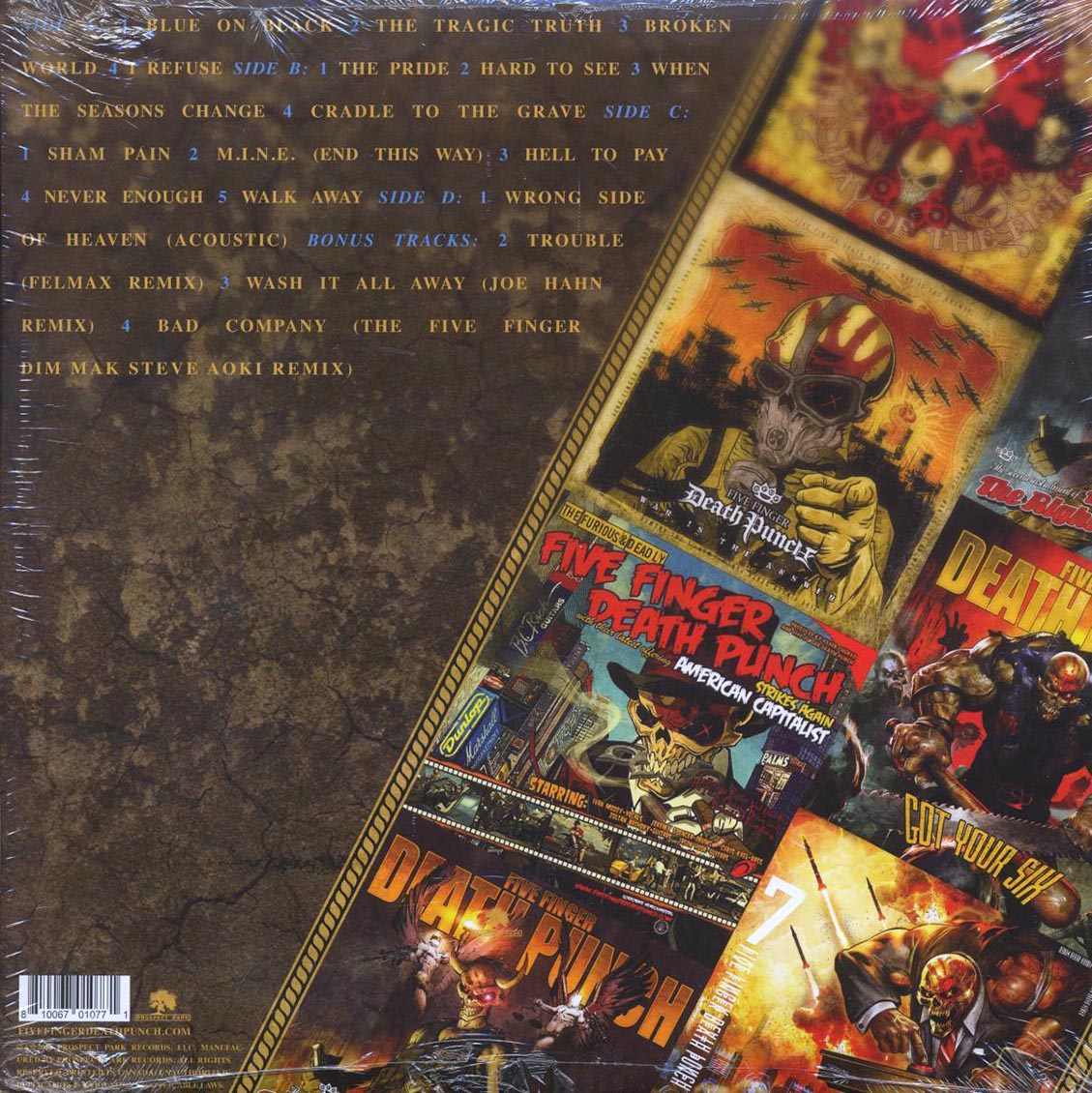 Five Finger Death Punch - A Decade Of Destruction Volume 2 (ltd. ed.) (2xLP) (cobalt vinyl) - Vinyl LP, LP