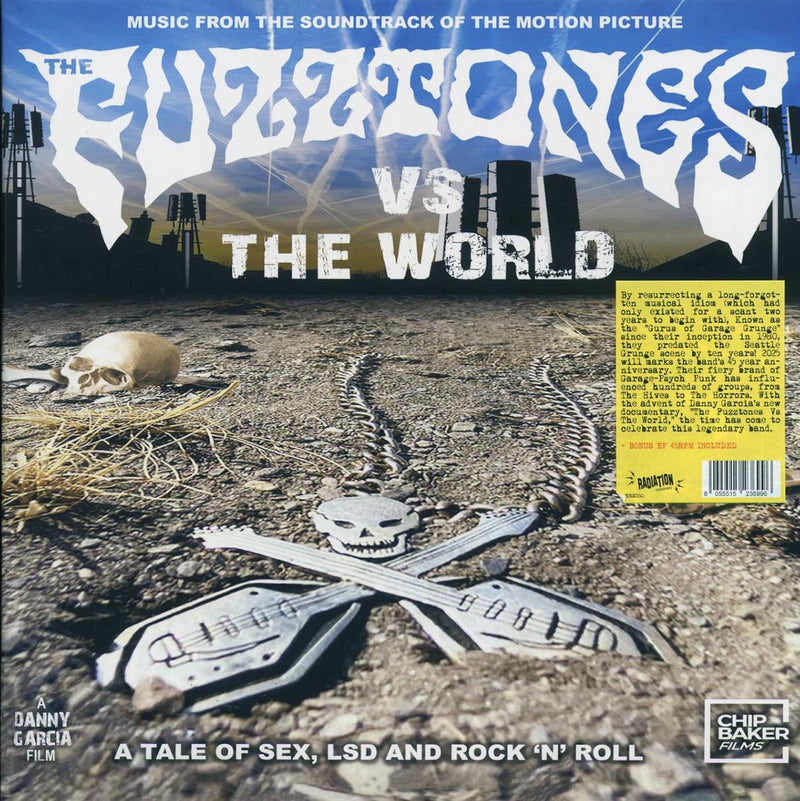 The Fuzztones - The Fuzztones Vs The World: Music From The Soundtrack Of The Motion Picture (2xLP) (remastered) (incl. a bonus 45rpm vinyl) - Vinyl LP
