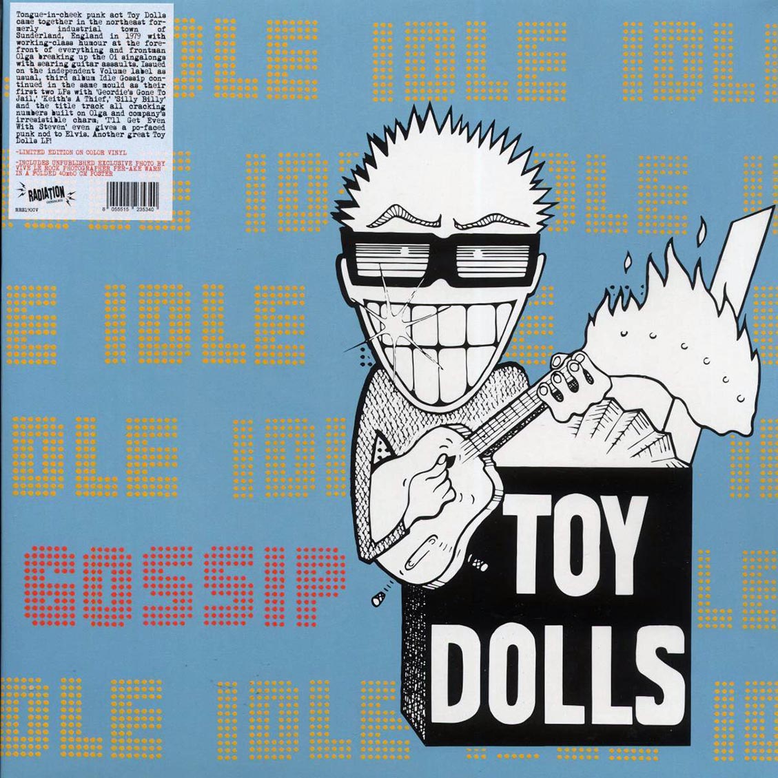 The Toy Dolls - Idle Gossip (white vinyl) - Vinyl LP