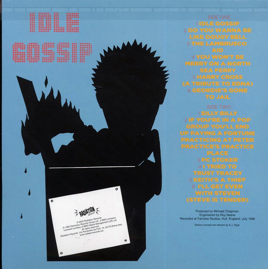 The Toy Dolls - Idle Gossip (white vinyl) - Vinyl LP, LP