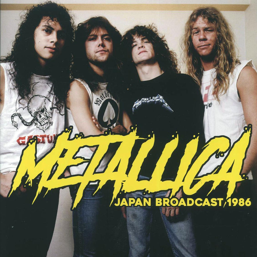Metallica - Japan Broadcast 1986 (2xLP) (yellow vinyl) - Vinyl LP, LP