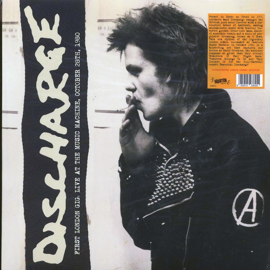 Discharge - First London Gig, Live At The Music Machine, October 20th, 1980 - Vinyl LP