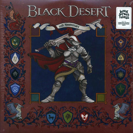 Various - Black Desert: 10th Anniversary (10th Anniv. Ed.) (3xLP) (oxblood/silver/pearl vinyl) - Vinyl LP, LP