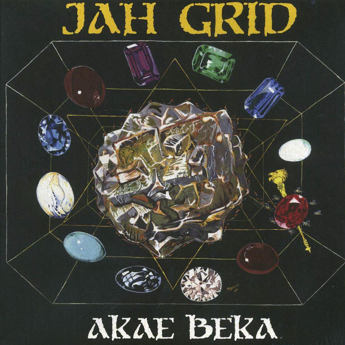 Akae Beka (Vaughn Benjamin/Midnite) - Jah Grid - Vinyl LP